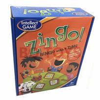 Zingo 1-2-3 BUMPER BINGO ŽAIDIMAS - Puiki mokymosi priemonė vaikams geltona