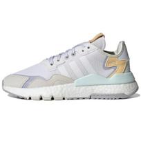 Adidas Originals Nite Jogger 'Balti Pilki Violetiniai' Moteriški Sportbačiai H01728 36