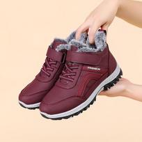 Moteriški batai Vandeniui atsparūs Ankle Boots Žiemai Moterims Šilta Sniegas Moteriški 2024 Nauji Prabangūs Užtrauktuku Žieminiai Botas Mujer 36