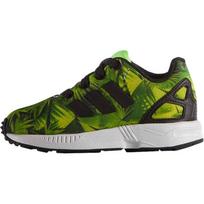 Adidas Zx Flux Comfortable Soft Durable Breathable Low-Top Walking Shoes Baby Shoes Green S74970 21