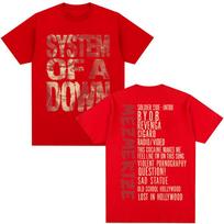 Rock Band System of A Down Mezmerize Albumo Marškinėliai Hip Hop Harajuku Vintažiniai Gotikiniai Marškinėliai Vyrams Moterims Medvilniniai Oversized Marškinėliai S