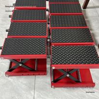 Elektrinio automobilio kėlimo platforma ir remonto domkratų sistema Wide Body Thickened Platform (Red)