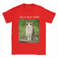 Meowl Katė Pelėda Smegenų Puvinys Gen Meowl Marškinėliai Vyrams Šaunus Medvilninis T-shirt Apvalia Kaklo Trumpomis Rankovėmis T-shirt Vasaros Viršutiniai Drabužiai S