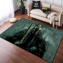 Viduržemio žemės žemėlapio rašto plotinis kilimas Didelis kilimas svetainei, miegamajam, sofai, prie durų dekoracija, vaikams neslystantis grindų kilimėlis 40x60cm (16x24in)