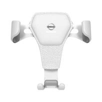 1Pcs Gravity Car Badge Phone Holder Bracket Air Clip Mount Stand Accessories For Nissan Nismo Qashqai Teana X Trail T32 T31 Tiida Juke Nissan juoda