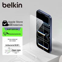 Belkin grūdinto stiklo ekrano apsaugos, skirtos iPhone 17 serijai ir Air iPhone 17/16 Pro