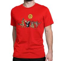 Mažasis kurmiukas Draugai Marškinėliai Vyrams Moterims 100% Medvilnės Marškinėliai Animacinių Filmų Draugai Kartu Trumpomis Rankovėmis T-shirt Vasariniai Drabužiai S