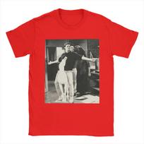 Friends TV Show Joey Tribbiani Chandler Bing T-Shirt for Men Unique 100% Cotton Tee Shirt Short Sleeve T Shirts 4XL 5XL Clothing S