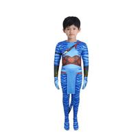 Avatar 2 Helovino Cosplay Bodis Suaugusiems Ir Vaikams Iš Minkšto Pieno Šilko Audinio Boy,XS