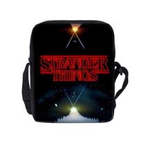 Stilingas „Stranger Things“ pietų krepšys per petį mokyklai Lake