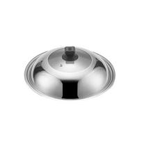 28/30/32/34/36/38CM Nerūdijančio plieno matomas puodo dangtis Universalus keptuvės dangtis Wok dangtis Buitinis 28CM-Style A