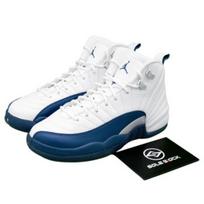 Air Jordan 12 Retro BG Prancūziška mėlyna 2016 153265-113 EU 36 balta