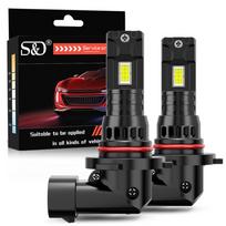 2 vnt. 30000LM H11 LED priekinių žibintų lemputės Mini Turbo HB3 HB4 LED H8 9005 9006 70W Automobilio rūko žibintas Priekinis žibintas Auto Plug&Play lemputė 6500K Balta 9005 HB3