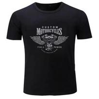 2025 Vyriški marškinėliai Motociklai Variklis Chopper Biker Bobber Motard Harleys T-shirt Grafiniai Davidson Streetwear Laisvalaikio Unisex S