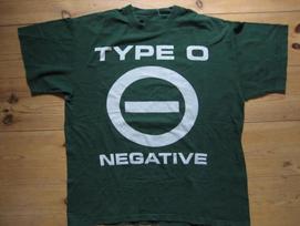 O Negative žali marškinėliai Unisex S-5XL Perspausdinti K015 4XL