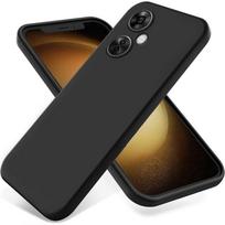 Vienam OnePlus Nord CE 3 Lite skaidrus skysto silikono smūgiams atsparus telefono dėklas For OnePlus Nord CE 3 Lite juoda