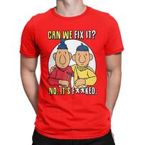 Naujas atvykimas Pat and Mat Anime marškinėliai vyrams, moterims Medvilniniai marškinėliai trumpomis rankovėmis S