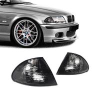 Priekinių posūkių žibintų komplektas skirtas BMW E46 sedan / touring (98-01), originaliai tamsinti