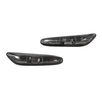 Posūkiai į sparnus, komplektas skirtas BMW E46 sedan / touring (01-05), pilki