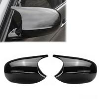 M style V2 Veidrodėlių Dangteliai, komplektas skirtas BMW E81 / E82 / E87 / E88, juodi blizgūs