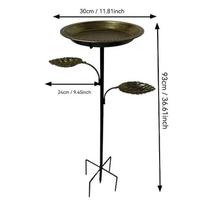 Cross Shepherd's Hook Bird Feeder & Garden Plant Hanger Decoration