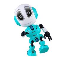 Kalėdų dovanų žaislai Robotas berniukams Mergaitėms Interaktyvus kalbantis robotas vaikams Elektroniniai žaislai mėlyna