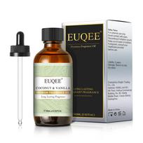 EUQEE 60 ml eteriniai aliejai Gardenia žaliosios arbatos alyvuogių kvapų aliejai, skirti aromaterapijai difuzorius drėkintuvas „pasidaryk pats“ kvepalai plaukams ir odos priežiūrai Coconut & Vanilla