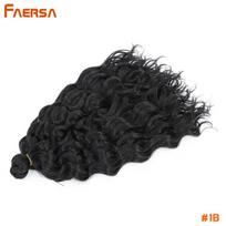 „Ocean Wave Braiding“ plaukų priauginimas, nėrimas, sintetiniai plaukai Afro Curl Hawaii Ombre garbanoti blondinai vandens bangų pynė moterims 18 Inch
