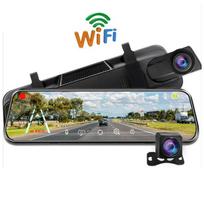 10 colių 4G automobilio DVR kamera GPS FHD 1080P Android 8.1 Dash Cam Navigation ADAS automobilinis vaizdo įrašymo įrenginys, dvigubas objektyvas naktinis matymas WIFI Without TF Card