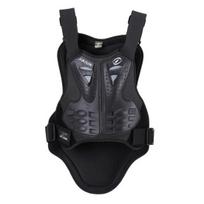 Unisex motociklų motokroso lenktynių krūtinės liemenė nugaros stuburo apsauga, šarvai L žalia