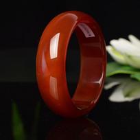 Natūralaus raudono agato apyrankė, paplatinta ir pastorinta, žolės žalio agato apyrankė, ypač platus chalcedonas Red54-56mm
