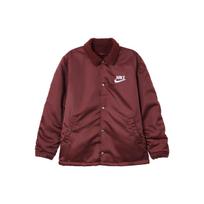 Nike logotipas spausdinimo viengubo atlapo striukė vyriškos striukės bordo spalvos DQ4192-638 S