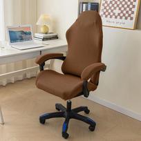 Home Elastic Gaming Vientisas elastinis kėdės užvalkalas Kompiuteris Biuro dulkėms atsparus pasukamas kėdės užvalkalas Konkurencingas kėdės užvalkalas Free Size