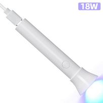 Mini UV nagų lempos džiovinimo mašina, nešiojama, įkraunama USB, LED nagų greito džiovinimo lemputė, rankinė manikiūro lempa geliui