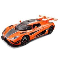 1/24 Koenigsegg ONE 1 Lydinio Sportinio Automobilio Modelis Diecasts Metalinis Lenktyninio Automobilio Modelis Didelės Imitacijos Garsas ir Šviesa Vaikų Žaislai Dovana oranžinė