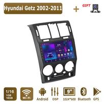 Android Carplay Automobilinis Radijas Hyundai Getz 2002-2011 Multimedijos Grotuvas Pagrindinis Blokas Stereo GPS Navigacija BT WIFI 2+32GB 1+16GB,A