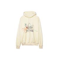 Adidas Originals X Angel Chen Collaboration Embroidered Logo Pattern Sports Hoodie Women hoodies Off-White GM8743 S