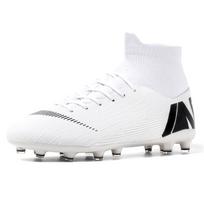 Karštas išpardavimas Vyriški futbolo batai aukštai kulkšnies Futbolo apkabos, velėniniai batai, balti futbolo bateliai, kambariniai futsaliniai sportbačiai „chaussure“ futbolas 35