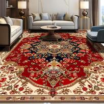 Persiški prabangūs svetainės kilimai neslystantys didelio ploto sofos kavos staliuko kilimėlis dekoracija miegamojo poilsio kilimas plaunamas grindų kilimėlis 60x90cm door mat