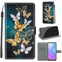 Prabangus dažytas odinis dėklas, skirtas ZTE Blade 20 Smart Wallet Book Style apsauginis dangtelis, skirtas ZTE Blade A71 A51 A31 A5(2020 m) ZTE Blade A3 2020