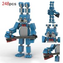 Moc Vidurnakčio Popietės Rūmų Figūrėlės Konstruktorius Vaikų Žaislai Anime Animacinių Filmukų Meškos Kaladėlės Žaislai Vaikams Suaugusiųjų Dovana