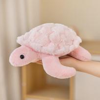Mieli vėžlio pliušiniai žaislai Minkštas jūrų vėžlys Iškamša Pagalvė Lėlė Dovanos vaikams mergaitėms Rožinė Žalia 28cm rožinė