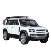 1/18 mastelio Land Rover Defender SUV lydinio didelio dydžio mastelio automobilio modelis lietas metalas garsas ir šviesa kolekcija vaikiški žaisliniai automobiliai dovanos balta