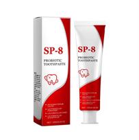 Probiotinė dantų pasta Sp-8 Pašalina apnašų dėmes Giliai nuvalomas dantis šviesinantis gaivus kvėpavimas Dantų burnos higiena Sveikatos priežiūra 1pc white
