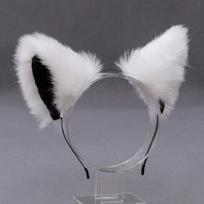 Fox Cat Ear Plush Hair Hoops Cosplay Fluffy Plush Hairband Headband Women Girl Masquerade Party Headwear Hair Accessories