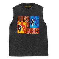 Guns N Roses Vintažinis Amerikietiškas Vintažinis Roko Plauti Senas Berankovis Liemenė T-marškinėliai Sporto Salės Drabužiai S