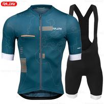 Vyriški dviračių marškinėliai vasarai, trumpomis rankovėmis, dviratininko marškinėlių komplektas MTB, Maillot Ropa Ciclismo, jaunimo dviračių apranga, kvėpuojantys dviratininko drabužiai S