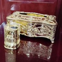 European Tissue Box Dental Label Holder Set Home Kitchen Living Room BedroomDining Room Bar Counter Desktop Decoration