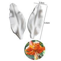 Lelijos Lapai Silikoninis Venatorius Gėlių Venatoriai Silikoninės Formelės Fondantas Cukraus Dekoravimas Gumos Pasta Molio Vandens Popierius Torto Dekoravimas CS250