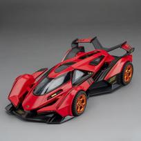 1:32 Lambor V12 GT Superautomobilio Modelis Žaislas Metalo Liejinio Traukiamas Atgal Muzika Šviesa Miniatiūriniai Lenktyninių Transporto priemonių Modeliai Dekoracija Berniukų Dovanos raudona